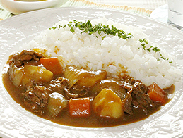 おいし〜いたまねぎスープのカレーライス